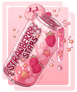 Kirby Strawberry Soda
