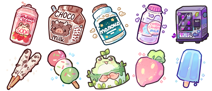 Items made from characters theme + design